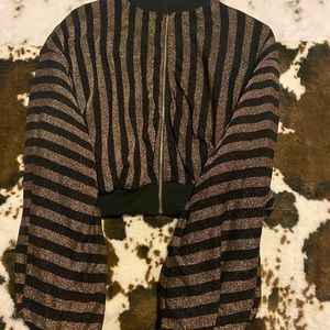 NWT shimmer jacket